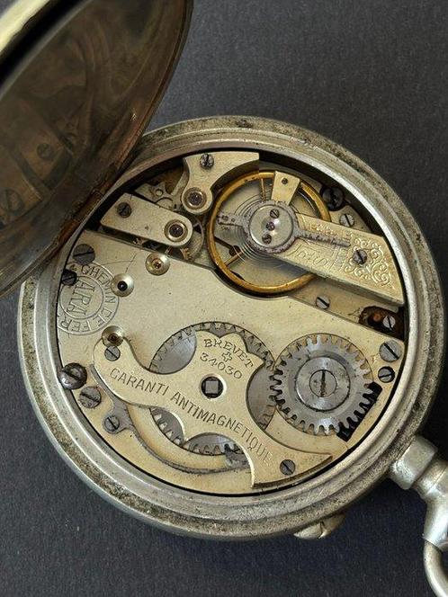Chemin de Fere ARA Brevet - Sub Second - Spoorweghorloge -, Sieraden, Tassen en Uiterlijk, Horloges | Heren
