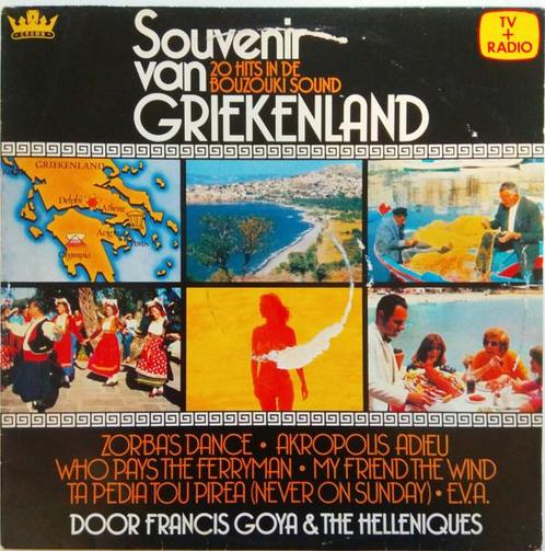 LP - Francis Goya & The Helleniques - Souvenir Van Griekenla, Cd's en Dvd's, Vinyl | Wereldmuziek, Zo goed als nieuw, Verzenden