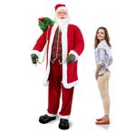Elektrische kerstman met bewegingssensor 200x80x70 cm, Diversen, Kerst, Verzenden, Nieuw