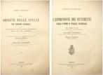 Carlo (Charles) Darwin / Giovanni Canestrini - Sulla Origine