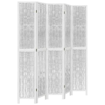 Kamerscherm 5 Panelen Wit | Stijlvol | Retourdeal -35% beschikbaar voor biedingen