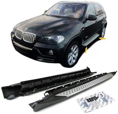 Treeplanken (Running Board) Aluminium BMW X5 E70 B2598, Auto-onderdelen, Sidebars, Nieuw