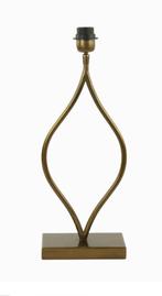 Tafellamp ‘Okno’ Brons Goud | Light &amp; Living | 19,5x12x47 cm, Huis en Inrichting, Ophalen, Nieuw