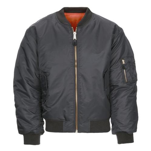 Fostex bomber jack MA-1 Gunmetal grey, Kleding | Heren, Jassen | Winter