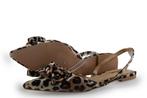Poelman Slingbacks in maat 39 Panter | 10% korting, Kleding | Dames, Schoenen, Poelman, Overige kleuren, Verzenden, Zo goed als nieuw
