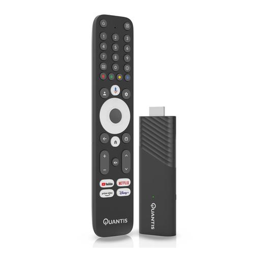 Quantis QE600 - GoogleTV - 4K - (32GB) met Chromecast HDMI s, Audio, Tv en Foto, Schotelantennes, (Schotel)antenne-accessoires