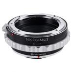 K&F Concept Lens Adapter - Nikon G/F/AI/AIS/D  Micro4/3 Ad, Verzenden, Nieuw