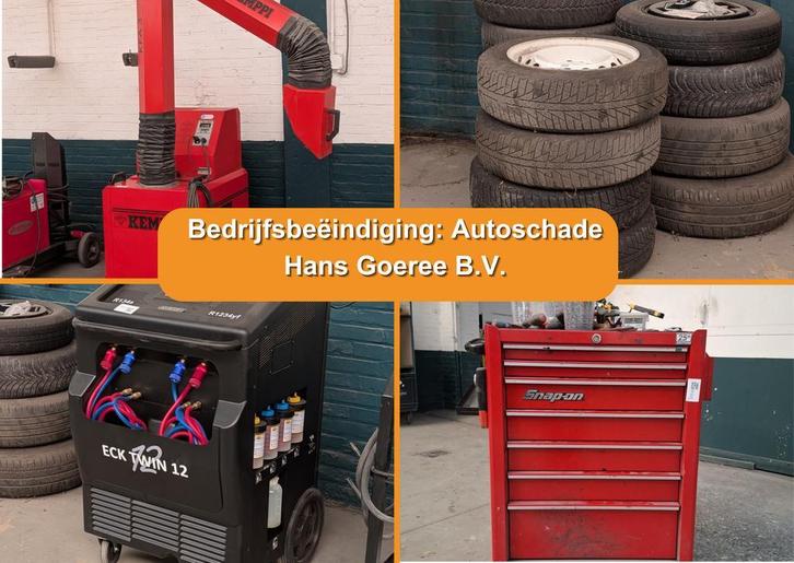 Bedrijfsbeëindiging: Autoschade Hans Goeree (veiling 8705), Auto diversen, Autogereedschap