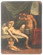 Italiaanse school, 18e eeuw, Agostino Carracci (1557-1602), Antiek en Kunst, Kunst | Schilderijen | Klassiek