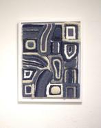 Taftique Jules Vissers Delft Blue - kunstwerk 19/2022 -, Antiek en Kunst