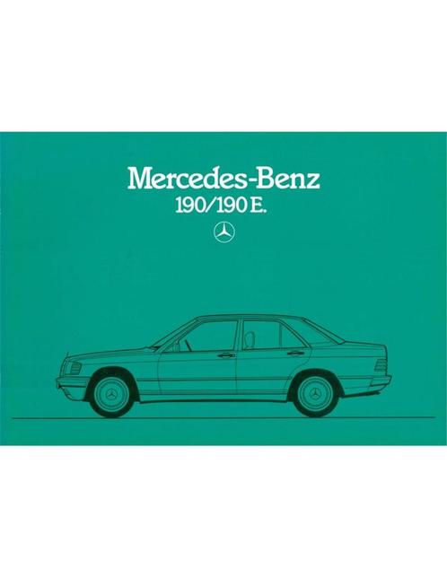 1984 MERCEDES BENZ 190 BROCHURE ITALIAANS, Boeken, Auto's | Folders en Tijdschriften