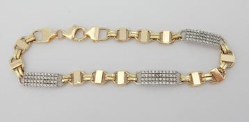 14k Gouden Konings Armband Koningsarmband Koningsschakel