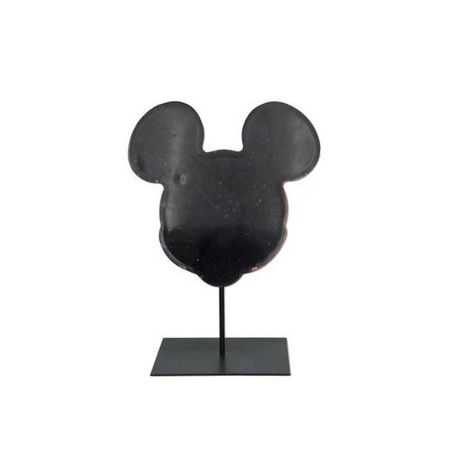 TOIZ - TOIZ - Beeld, Red Rebel Mickey - 36 cm - Glas,, Antiek en Kunst, Kunst | Schilderijen | Modern