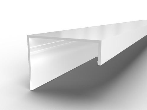 Afdekkap zijkant serre-2500 mm-Wit gelijkend RAL 9010, Doe-het-zelf en Verbouw, Glas en Ramen, Nieuw, Ophalen of Verzenden
