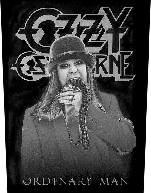 Ozzy Osbourne - Ordinary Man Backpatch officiële merchandise, Verzamelen, Muziek, Artiesten en Beroemdheden, Kleding, Nieuw, Ophalen of Verzenden