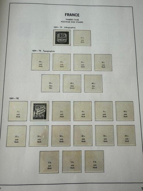 Frankrijk - Album DAVO voor catalogusafsluiting (luchtpost,, Postzegels en Munten, Postzegels | Europa | Frankrijk