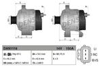 Dynamo / Alternator FORD FUSION (1.6 TDCi), Auto-onderdelen, Ophalen of Verzenden, Nieuw