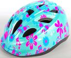 Volare Kinder Fietshelm maat XS - Blauw Roze Bloemetjes -, Ophalen of Verzenden, Zo goed als nieuw, Volare