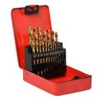 19-delig borenset - 1-10mm + Metalen box, Doe-het-zelf en Verbouw, Verzenden, Nieuw