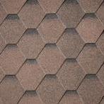 IKO shingle Superglass Hex Dual Brown Ultra (27) - 2,00 m2, Doe-het-zelf en Verbouw, Ophalen of Verzenden, Nieuw