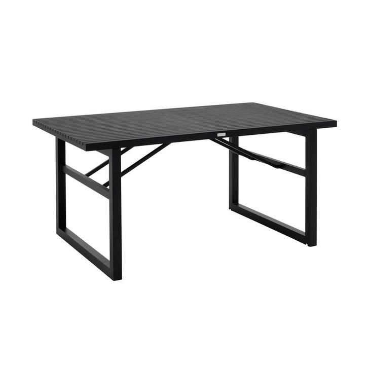*WOONWINKEL* Lavis Alure Tuintafel Aluminium 160 Zwart, Tuin en Terras, Tuinsets en Loungesets, Nieuw, Verzenden