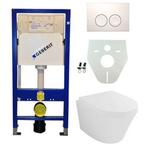 Geberit UP100 Toiletset - Vesta Wandcloset met Zitting -, Doe-het-zelf en Verbouw, Sanitair, Ophalen of Verzenden, Nieuw