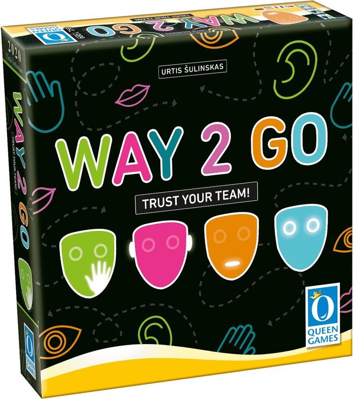 Way 2 Go - Internationale Editie | Queen Games -, Hobby en Vrije tijd, Gezelschapsspellen | Bordspellen, Nieuw, Verzenden