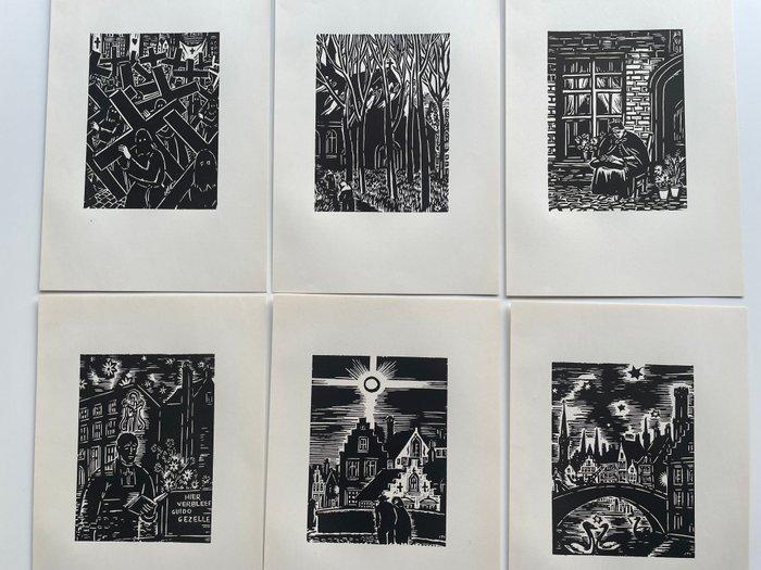 Frans Masereel (1889-1972) - Mijn Land - (6), Antiek en Kunst, Antiek | Overige Antiek