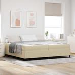 vidaXL Bedframe Anders Lichtgroen Grijs 100 x 200 cm, Huis en Inrichting, Verzenden, Nieuw, Grijs