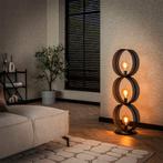 *WOONWINKEL* Vloerlamp Rond Metaal Gaas 3L, Huis en Inrichting, Lampen | Vloerlampen, Verzenden, Nieuw