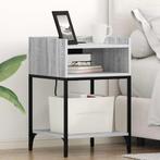 vidaXL Bedside kasten 2 pcs Grijs sonoma 40 x 40 x 61 cm, Minder dan 45 cm, Verzenden, Nieuw, 55 tot 70 cm