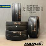 265/35/22 285/35/22 T0 Goodyear zomerbanden 5,5mm profiel 4X, Gebruikt, 265 mm, Overige maten, Ophalen of Verzenden