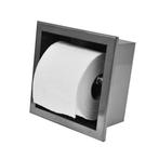 Inbouw Toiletrolhouder Wiesbaden RVS (zonder Klep), Ophalen of Verzenden, Nieuw, Bad