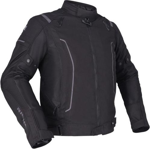 Richa Airstream 3 Zwart Textiele Motorjas, Motoren, Kleding | Motorkleding, Heren, Nieuw met kaartje, Jas | textiel, Verzenden