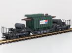 LGB 4058 Tiefladewagen mit Trafo Union (grootspoor), Hobby en Vrije tijd, Modeltreinen | Overige schalen, Gebruikt, Overige typen