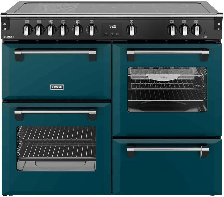 Stoves Richmond 110 Ei DX RTY inductie fornuis - deep marine, Witgoed en Apparatuur, Fornuizen, 60 cm of meer, Vrijstaand, 5 kookzones of meer