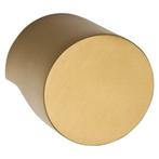 Voordeurknop RIVIO by Gensler GL200V pvd mat goud, Ophalen of Verzenden, Nieuw