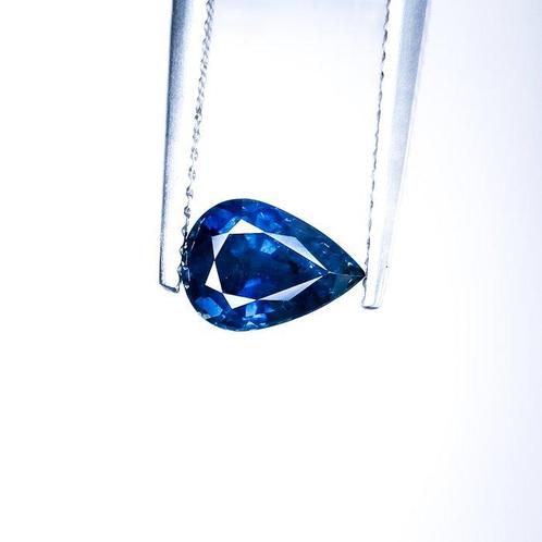 Zonder Minimumprijs Blauw Saffier - 1.40 ct - International, Sieraden, Tassen en Uiterlijk, Edelstenen
