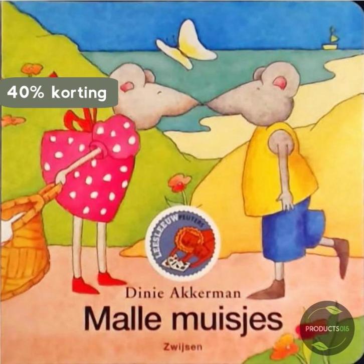 Malle muisjes 9789027640512 D. Akkerman, Boeken, Prentenboeken en Plaatjesalbums, Gelezen, Verzenden
