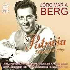 cd - JÃ¶rg Maria Berg - Patricia - 50 GroÃe Erfolge, Cd's en Dvd's, Cd's | Overige Cd's, Zo goed als nieuw, Verzenden