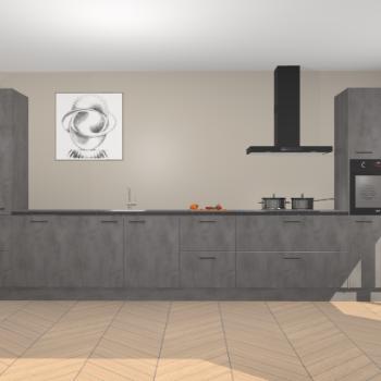 Beton Antraciet keuken Barentsburg 93220 beschikbaar voor biedingen