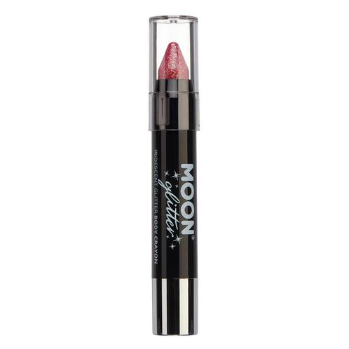 Moon Glitter Iridescent Body Crayons Cherry 3.2g, Hobby en Vrije tijd, Feestartikelen, Nieuw, Verzenden