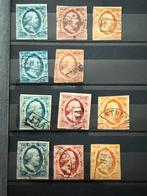 Nederland 1852/1950 - Partij in een Stockboek, Postzegels en Munten, Postzegels | Nederland, Gestempeld
