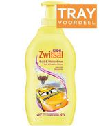 ZWITSAL KIDS CARS BAD & WASCREME TRAY 6 X 400 ML, Sieraden, Tassen en Uiterlijk, Uiterlijk | Lichaamsverzorging, Verzenden, Nieuw