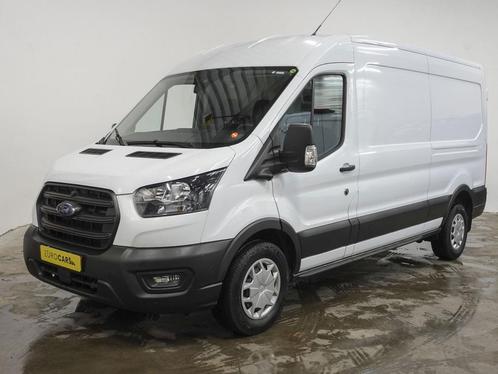 Ford Transit 330 2.0 TDCI Automaat L3H2 Trend, Auto's, Bestelauto's, Lease, Automaat, Wit, Financial lease, Stof, Diesel, ABS