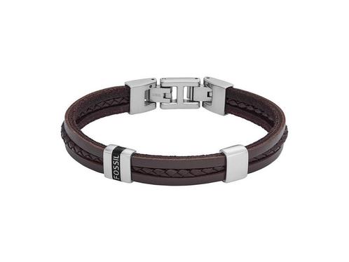 Fossil JF04133040 Herenarmband - 195 mm, Huis en Inrichting, Woonaccessoires | Overige, Zo goed als nieuw, Verzenden