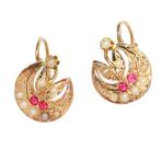 Zonder Minimumprijs - Oorbellen - 18 karaat Roségoud, Geel, Sieraden, Tassen en Uiterlijk, Oorbellen, Nieuw