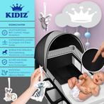 KIDIZ® 3in1 Babybedje - Campingbedje - Ledikant  - Zwart, Verzenden, Nieuw