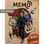 Memo 3 vwo handboek 9789034552587 T. Goris, Verzenden, Zo goed als nieuw, T. Goris