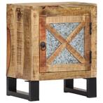 vidaXL Nachtkastje 40x30x50 cm massief mangohout, Huis en Inrichting, Minder dan 50 cm, Verzenden, Nieuw, Minder dan 100 cm